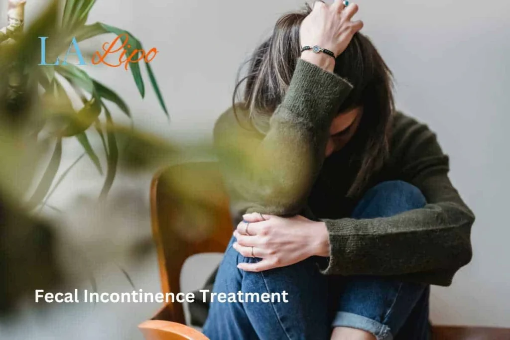 woman worried about fecal incontinence diet Reading