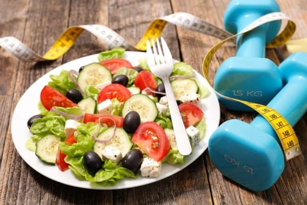 Example of good diet and exercise Reading