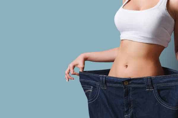 woman after fat reduction treatment Reading