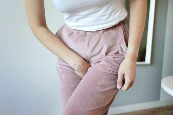 woman struggling with urine incontinence Reading