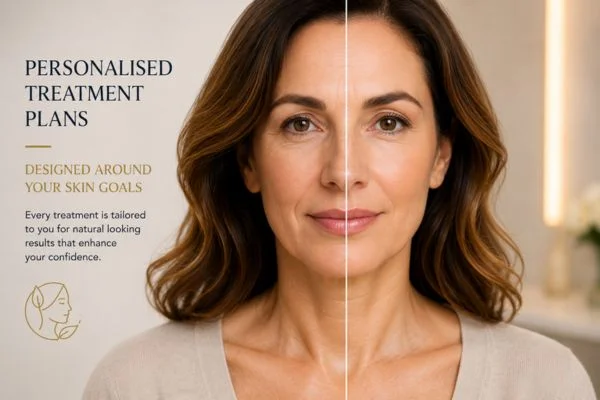 Before and after results of Collagen Lift Therapy Reading