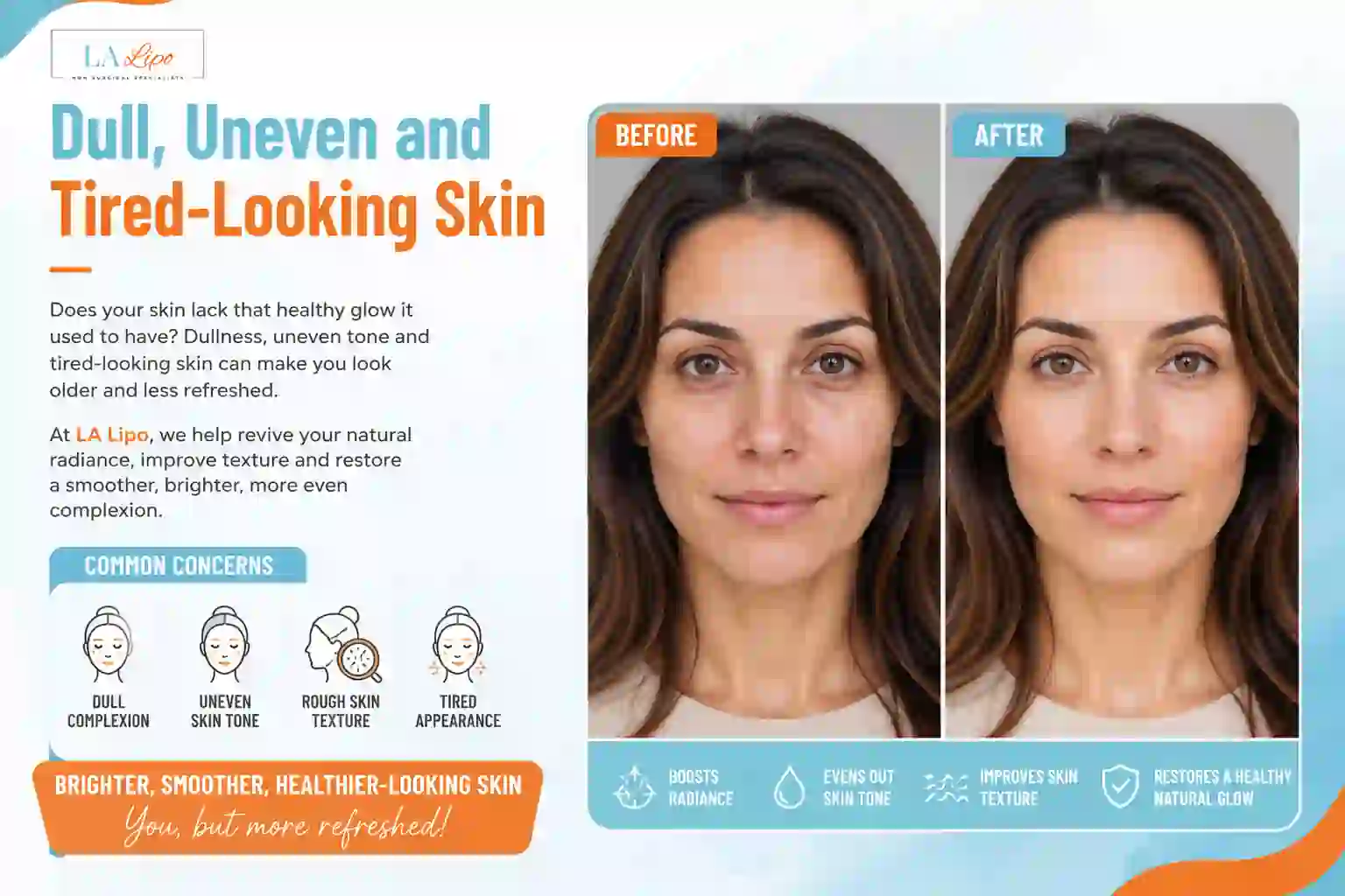 Sign #5: Dull, Uneven and Tired-Looking Skin Reading