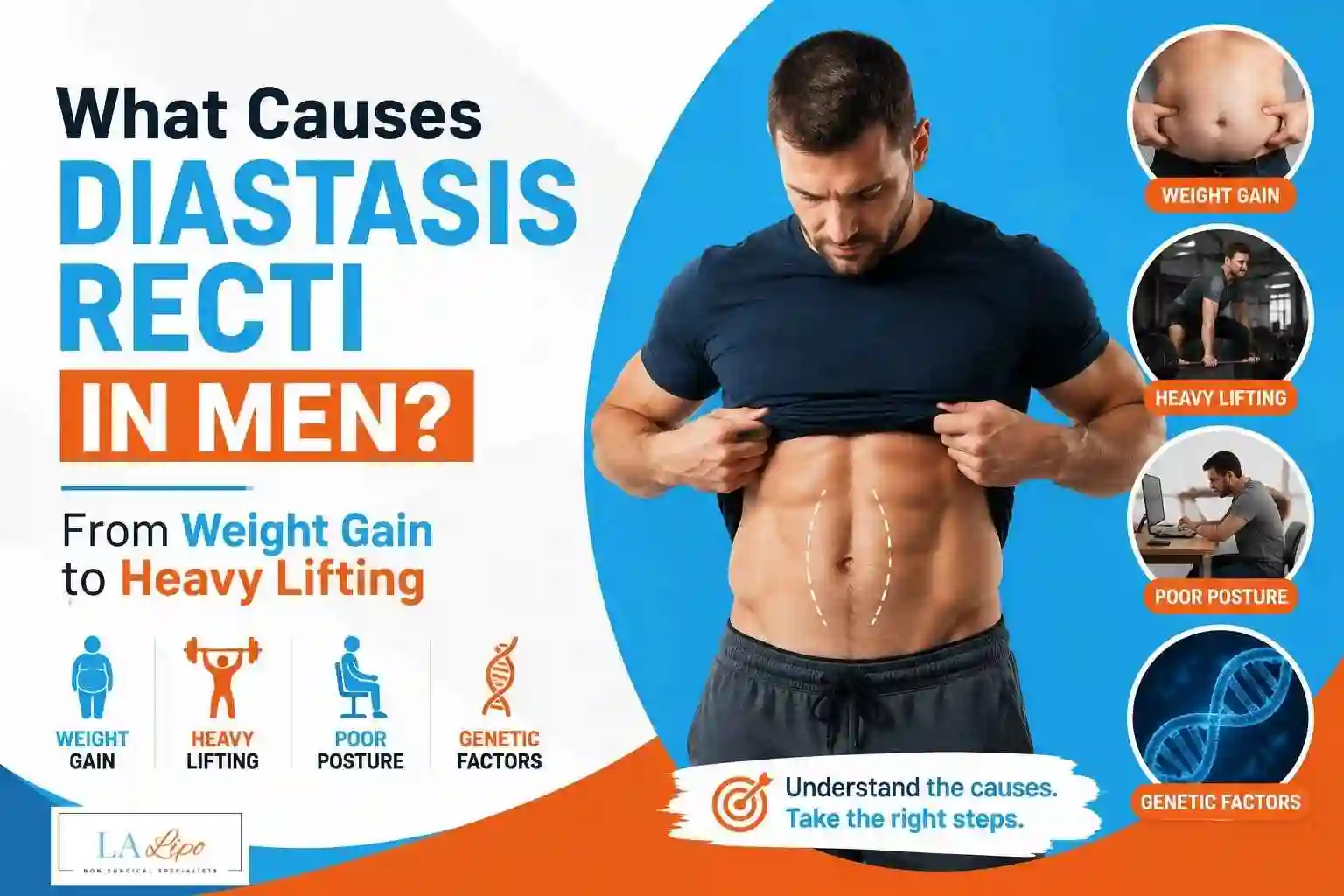 What Causes Diastasis Recti in Men? From Weight Gain to Heavy Lifting Reading